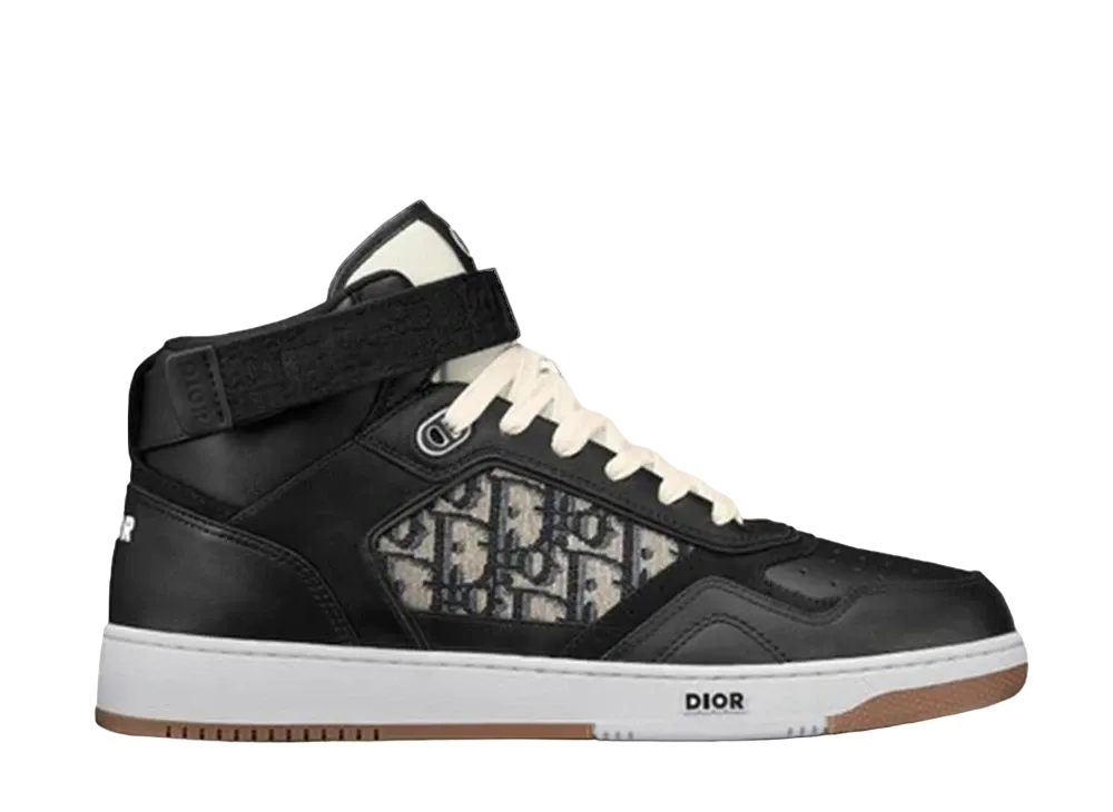 Dior B27 Mid Top Sneaker Dior Oblique jacquard "Black"