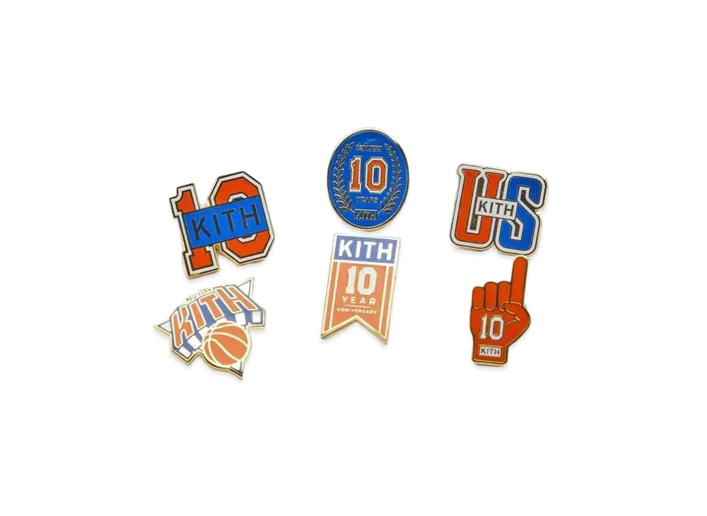 Kith x New York Knicks Pinset "Multi"