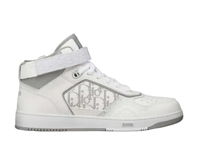 Dior B27 Mid Top Sneaker Dior Oblique Galaxy leather "White"