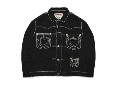 Supreme / True Religion® Denim Trucker Jacket "Black"