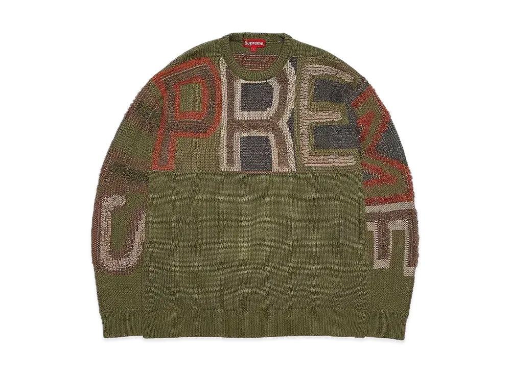Supreme Chenille Logo Sweater 