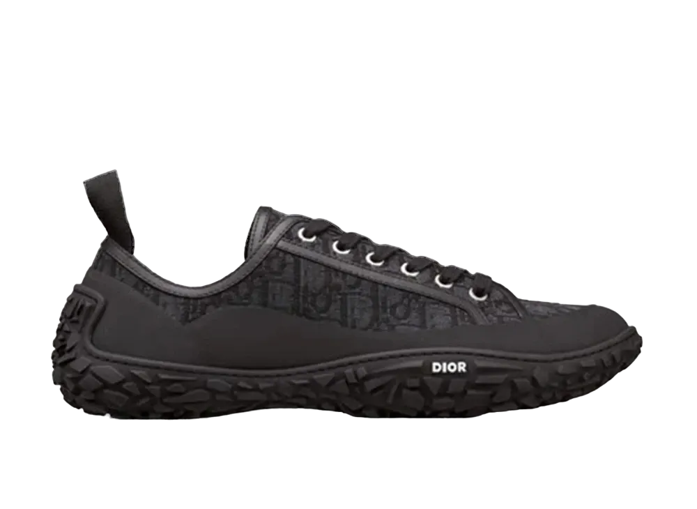 Dior B28 High Top Sneaker Dior Oblique jacquard & Rubber "Black"
