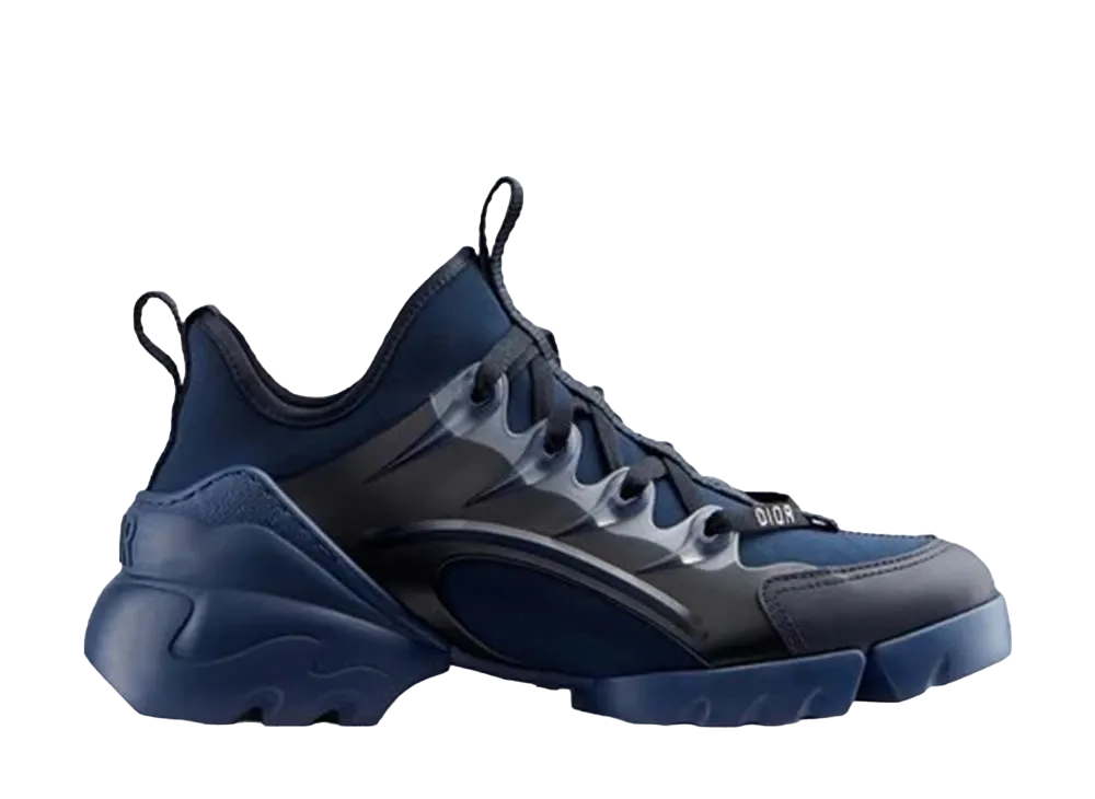 Dior D Connect Sneaker Technical Fabric "Navy"