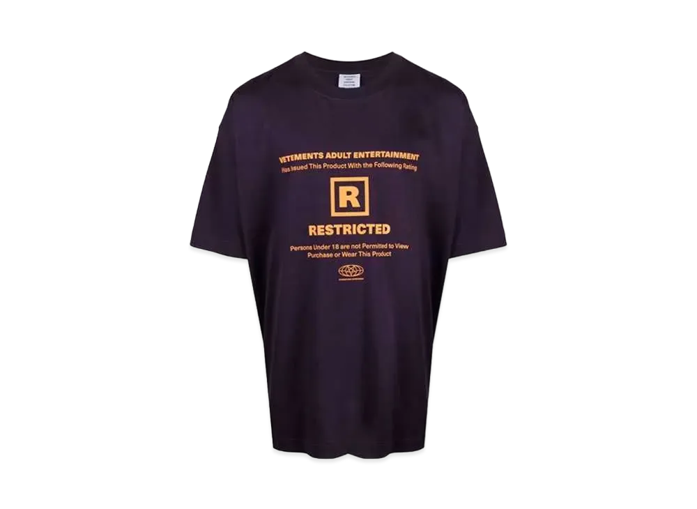 VETEMENTS Restricted Tee "Purple"