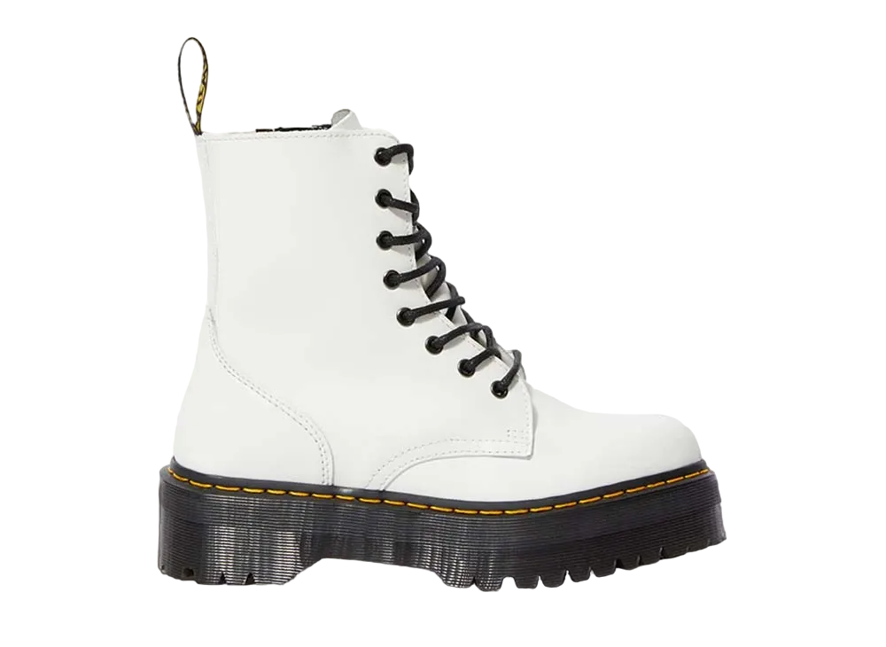 ドクターマーチン ジェイドン プラットフォーム 8ホールブーツ "ホワイト"