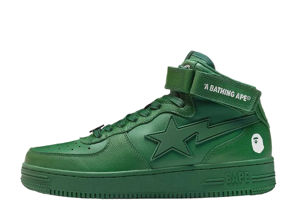 A BATHING APE®︎ BAPE STA Mid "Green"