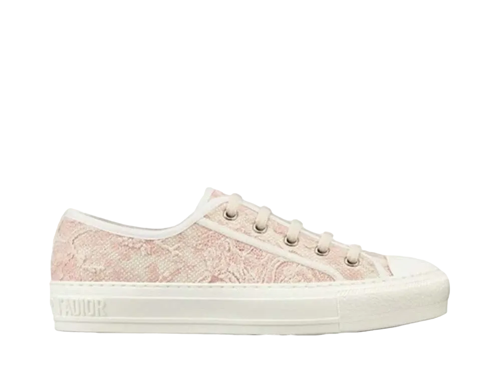 ディオール ウィメンズ ウォークン ディオール スニーカー トワル ドゥ ジュイ キャンバス "ピンク"