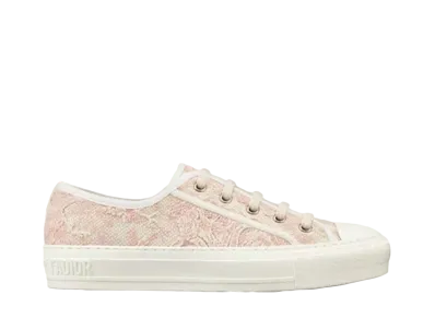 Dior Women's Walk'N'Dior Sneaker Towal Du Jui Canvas "Pink"