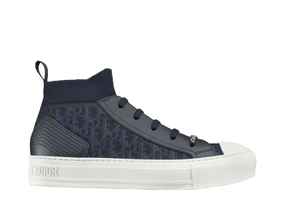 ディオール ウィメンズ ウォークン ディオール スニーカー ディオール オブリーク テクニカルメッシュ "ディープ ブルー"