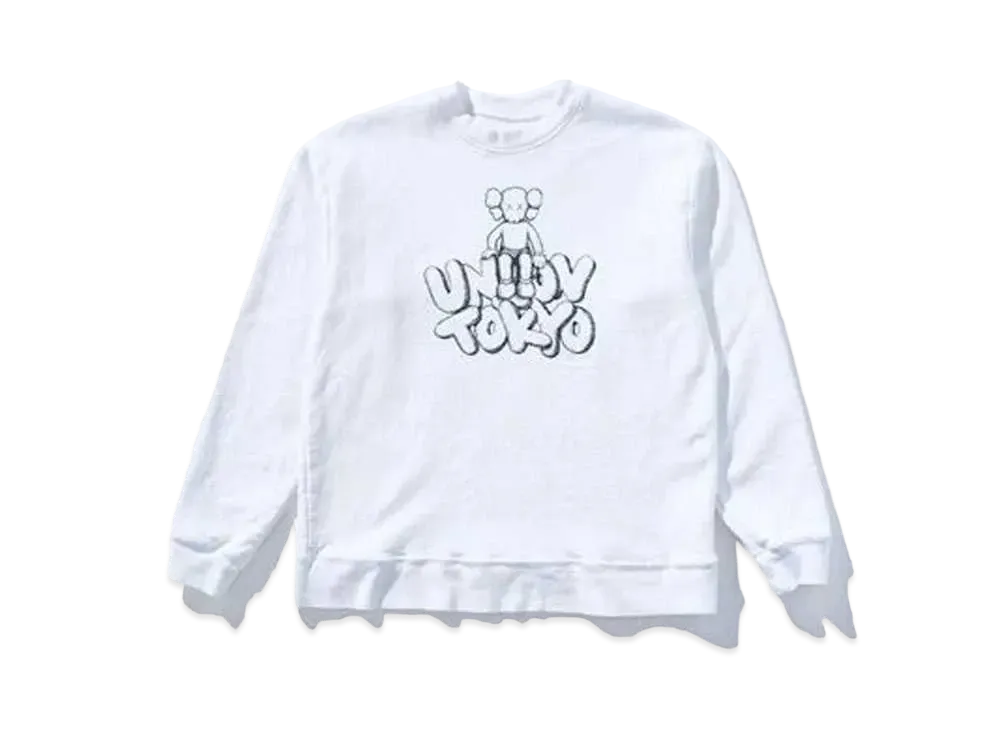 UNION x KAWS Tokyo Crewneck "White"