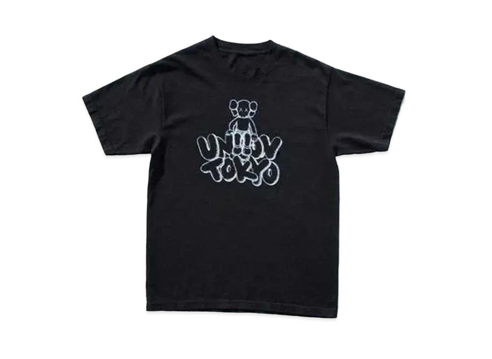 ユニオン x カウズ トウキョウ Tシャツ "ブラック"