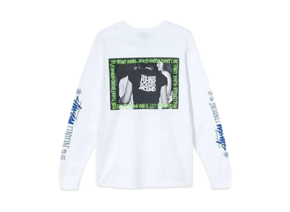 UNION x Stussy Best Fuckin' Sound L/S T-shirt "White"
