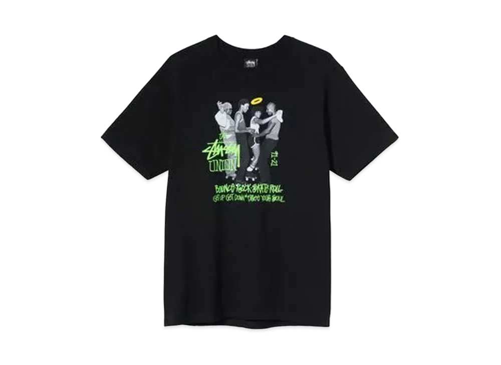 UNION x Stussy Free Your Soul T-shirt "Black"