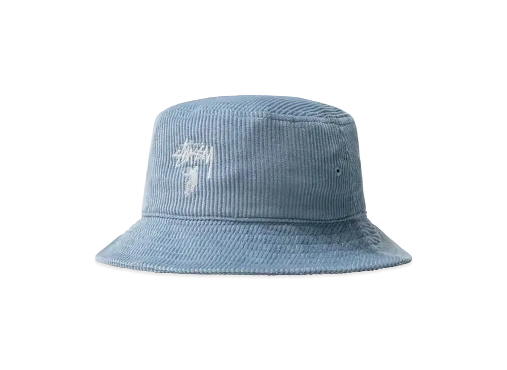 UNION x Stussy Corduroy Bucket "Steel Blue"