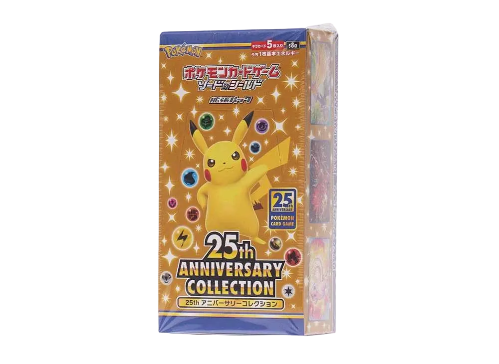 25周年アニバーサリーコレクション未開封BOX/ボックスの買取価格・価格 25周年アニバーサリーコレクション未開封BOX/ボックスの買取価格・価格