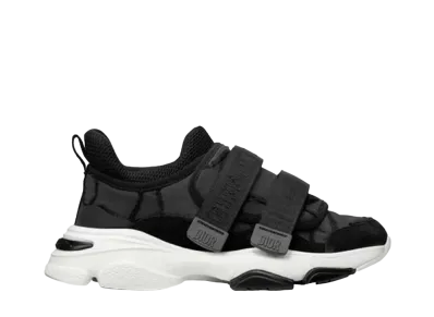 Dior Women's Wander Sneaker Camouflage Technical Fabric "Black"