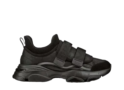 Dior Women's Wander Sneaker Dior Oblique Technical Fabric "Black"