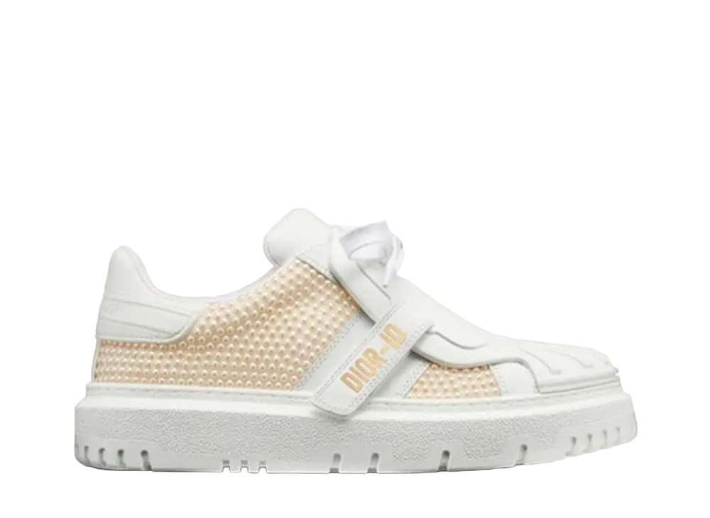 ディオール ウィメンズ アイディー スニーカー カーフスキン & レジンパール