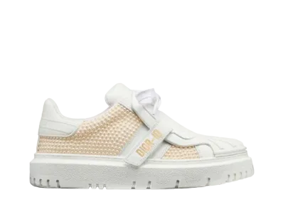 Dior Women's ID Sneaker Calfskin & Resin Pearl