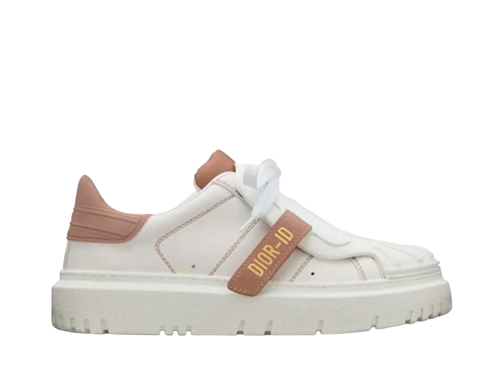 ディオール ウィメンズ アイディー スニーカー カーフスキン & ラバー "ホワイト/ヌード"
