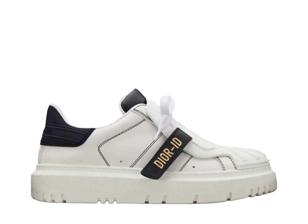 ディオール ウィメンズ アイディー スニーカー カーフスキン & ラバー "ホワイト/ブラック"