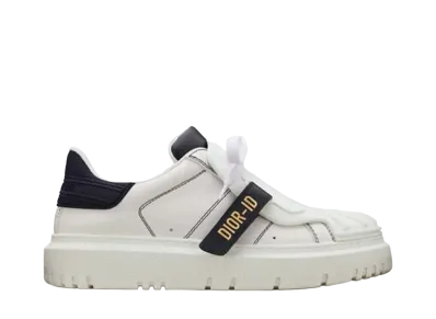 Dior Women's ID Sneaker Calfskin Rubber "White/Black"