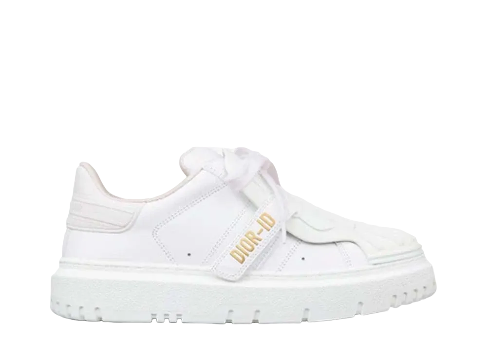 ディオール ウィメンズ アイディー スニーカー カーフスキン & ラバー "ホワイト"