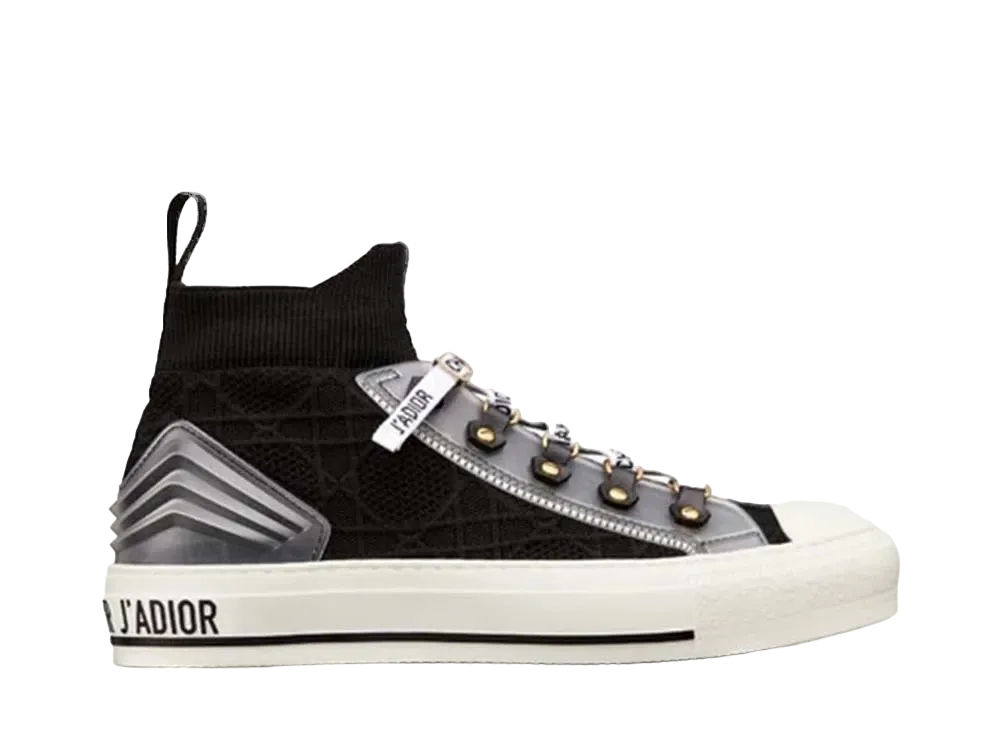 ディオール ウィメンズ D-プレイヤー スニーカー カナージュ テクニカルメッシュ "ブラック"