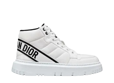 Dior Women's D Player Sneaker Quilting Nylon "White"