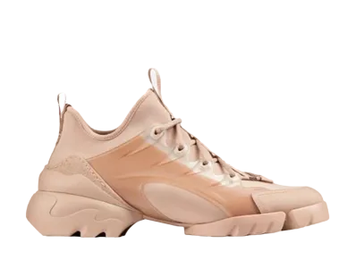 Dior D Connect Sneaker Technical Fabric "Pink"