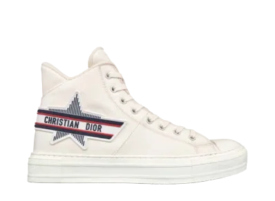 Dior Women's Walk'N'Dior Sneaker Dior Alps Cotton Canvas "White"