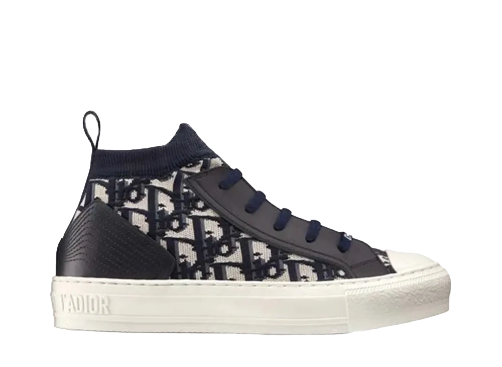 Dior Women's Walk'N'Dior Sneaker Dior Oblique Technical Mesh "Black"