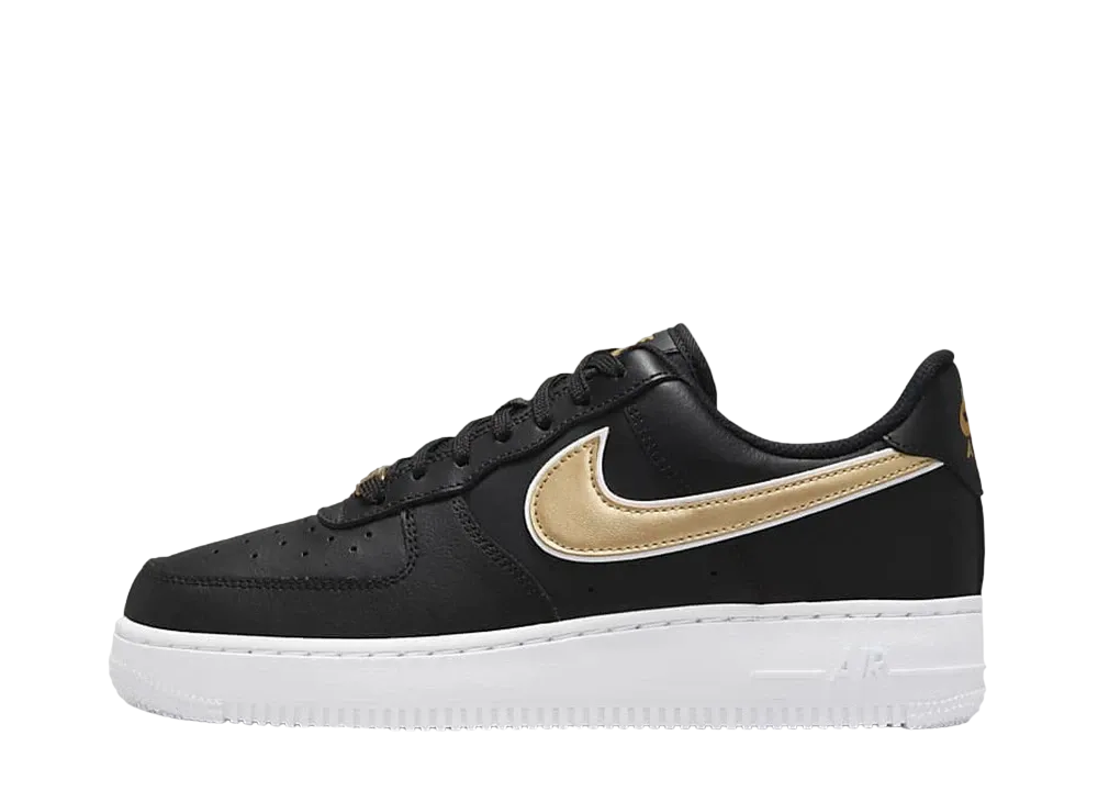 Nike Women's Air Force 1 Low '07 Low Essential "Black/Gold"
