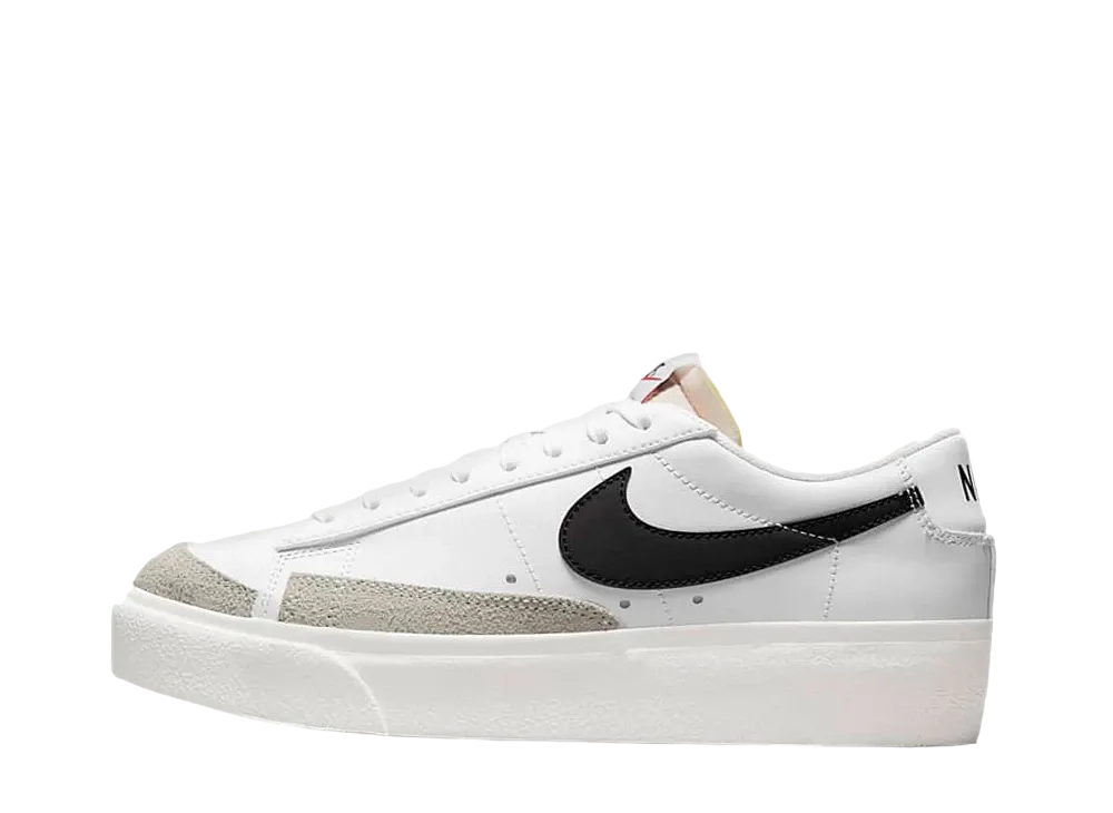 Nike Women's Blazer Low Platform "White/Black"