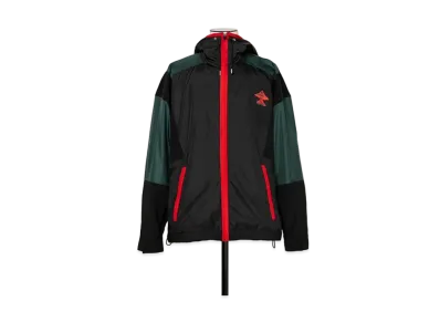 sacai x UNDERCOVER Zip Up Blouson "Black Green"