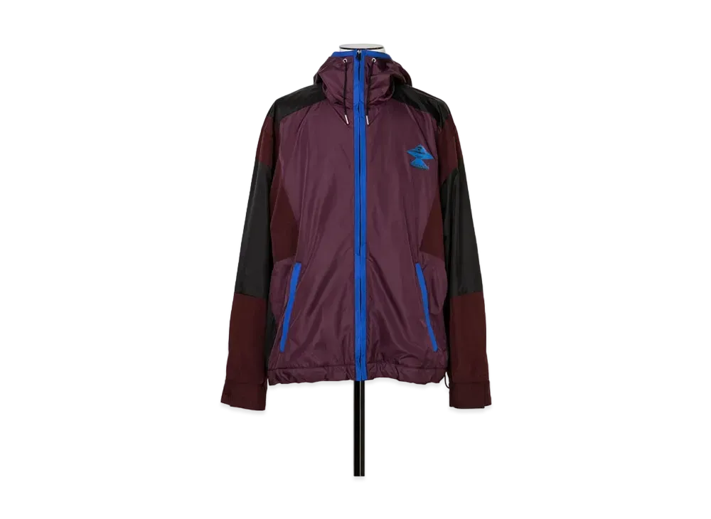 sacai x UNDERCOVER Zip Up Blouson "Bordeaux Black"