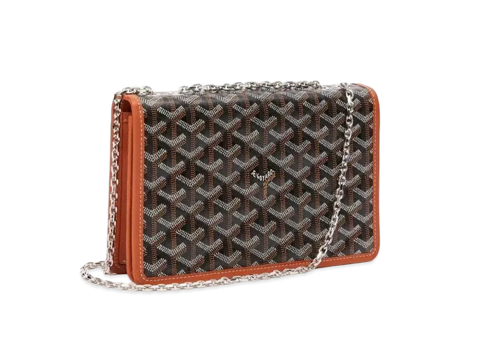 Goyard Alexandre III Bag "Black / Brown"