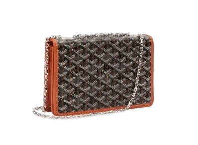 Goyard Alexandre III Bag "Black / Brown"
