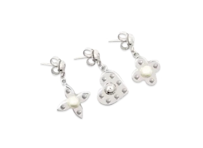 Louis Vuitton Bookle Draille Hide And Seek Pearl Earrings