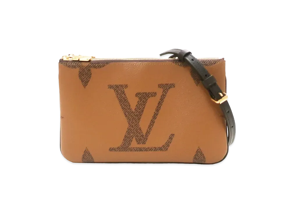 Louis Vuitton Monogram Double Zip Pochette