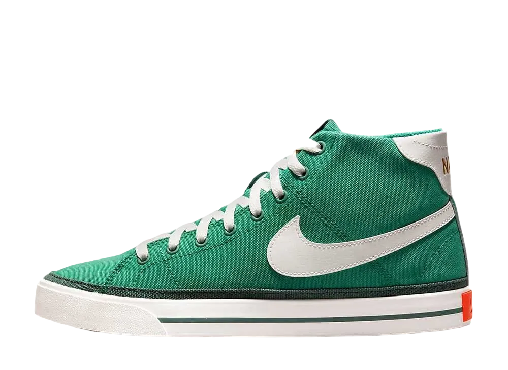 ナイキ コート レガシー キャンバス ミッド "グリーンノイズ"