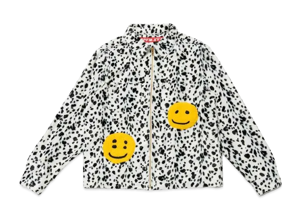 Cactus Plant Flea Market Cactus Ranch Zip Jacket "White"