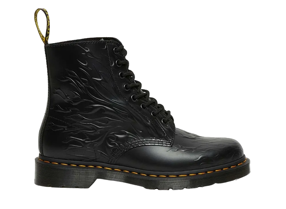 Dr.Martens 1460 Flames 8-Eye Boots "Black"