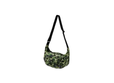 A BATHING APE PORTER ABC CAMO SHOULDER BAG "Green"