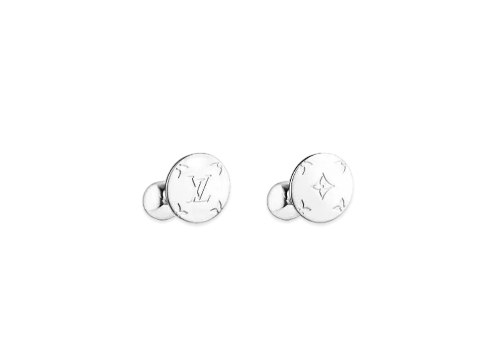 Louis Vuitton Monogram Cufflinks