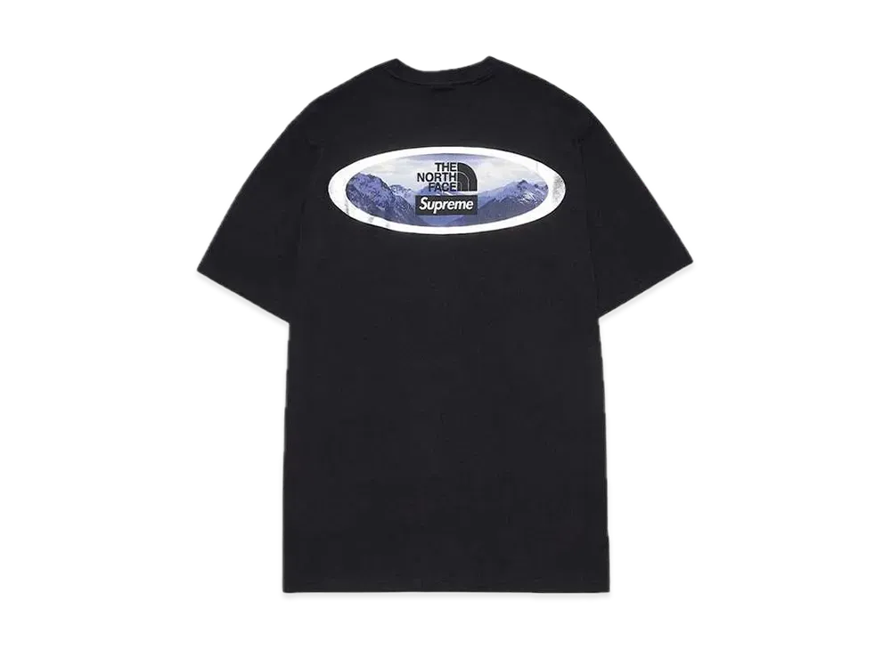 Supreme x The North Face Mountains Tee "Black"