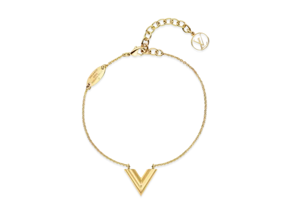 ルイヴィトン ブレスレット・エセンシャル V "ゴールド" M61084