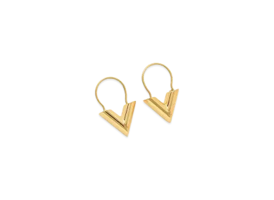 Louis Vuitton Essential V Hoops "Gold"