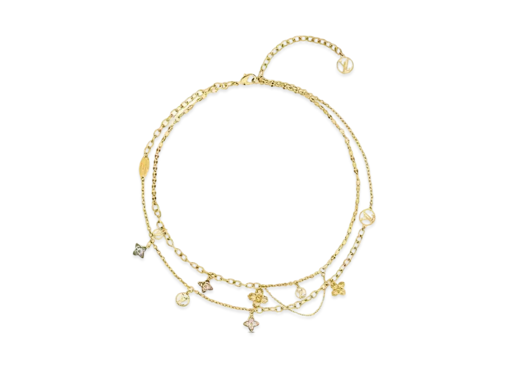 ルイヴィトン コリエ・ブルーミング ストラス M68374