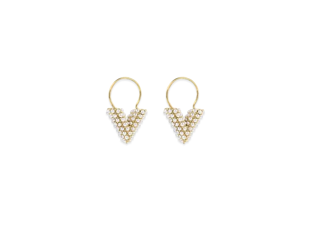 Louis Vuitton Essential V Perle Earrings